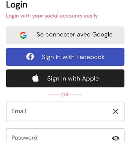 Login